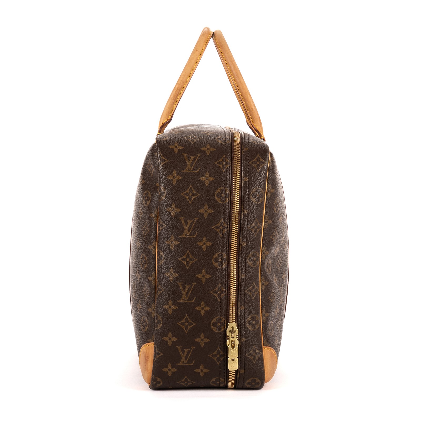 Louis Vuitton Brown Sirius 45 Handbag Monogram Canvas image 4