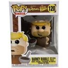 Funko POP Barney Rubble With Cocoa Pebbles #120 Vinyl Figure Ad Icons New in Box
