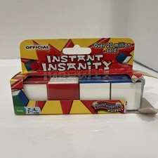 Vintage Parker Brothers Instant Insanity 3D Puzzle Classic Original Package