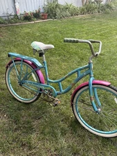 VINTAGE AMF ROADMASTER JR BOYS KID BIKE 16" JR 1960'S BLUE BICYCLE BARN FIND 