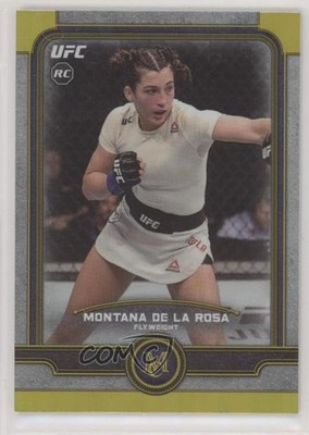 2019 Topps Museum Collection Gold /75 Montana De La Rosa #5 Rookie RC 2rz