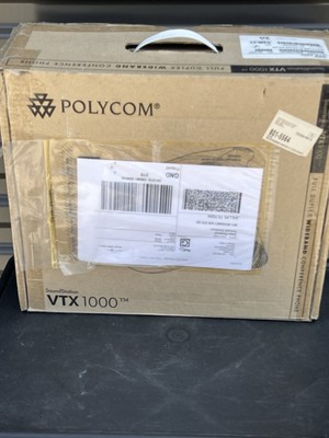 Polycom Soundstation VTX1000 Conference Phone W/ Microphones