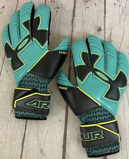 Under Armour Desafio Pro Goalkeeper Gloves Internal ArmourSpine Finger Save Blue