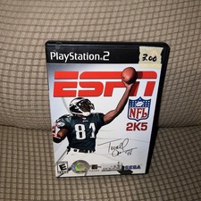 ESPN NFL 2K5 PS2 Sony PlayStation 2 2005 Football Tested & Working CIB w/Insert!