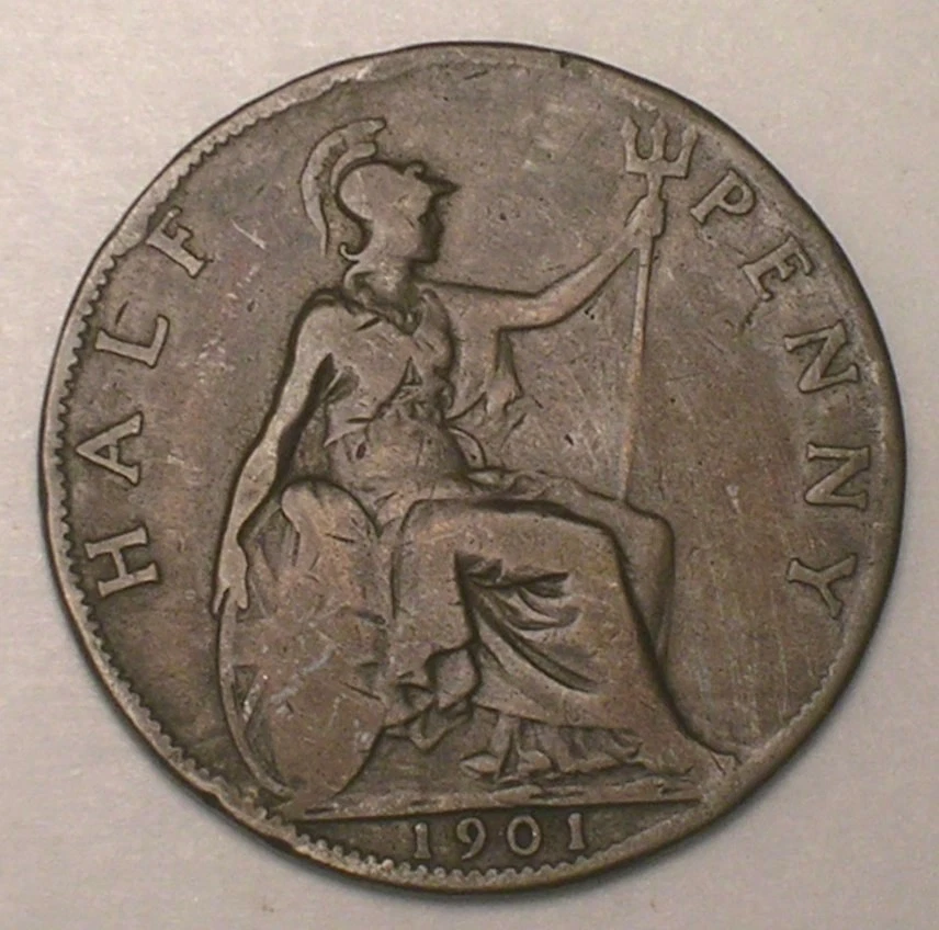 1901 Year UK Half Pennies | Updated Sep 2026