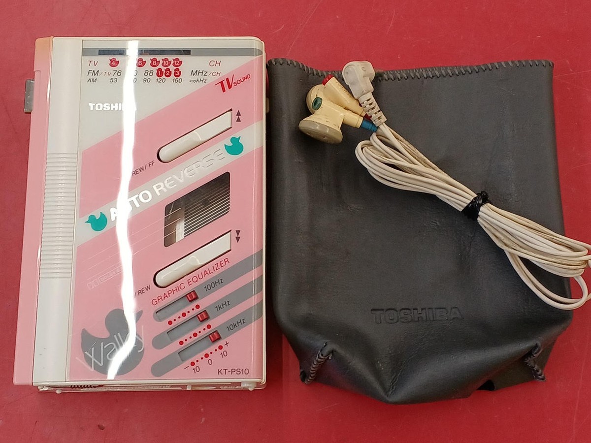 TOSHIBA KT-PS10 portable cassette | eBay