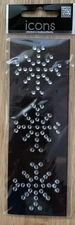 Me & My Big Ideas Icons~Snowflake Rhinestone Stickers for scrapbooking