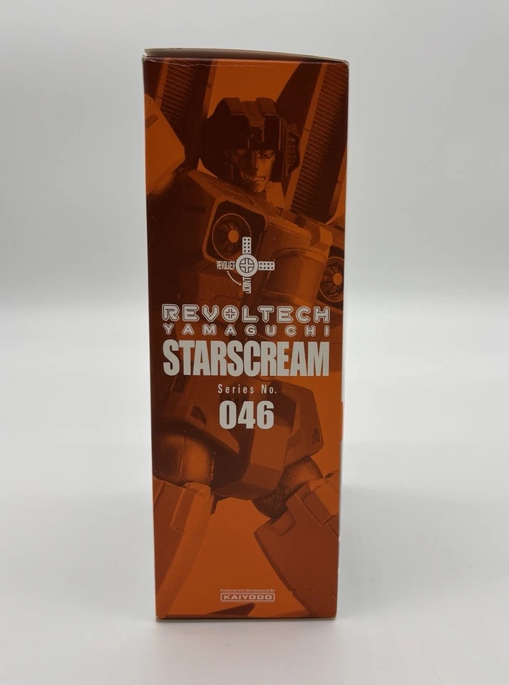 Transformers Revoltech Yamaguchi No. Figura Takara 46 Starscream Japón con caja Foto 3 de 4