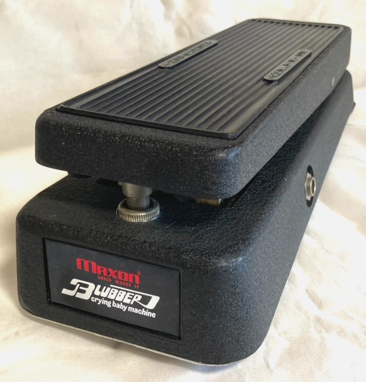 ギター Maxon Blubber crying baby machine Maxon BLUBBER Crying Baby Machine Guiter Effect Wah Pedal Vintage
