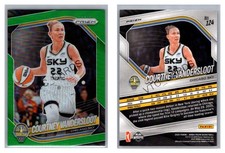 Courtney Vandersloot Green Prizm 2025 Panini Prizm WNBA #124 Chicago Sky