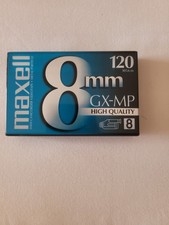 Maxell 8mm Video Cassette GX-MP High Quality P6-120 GX Metal Particle