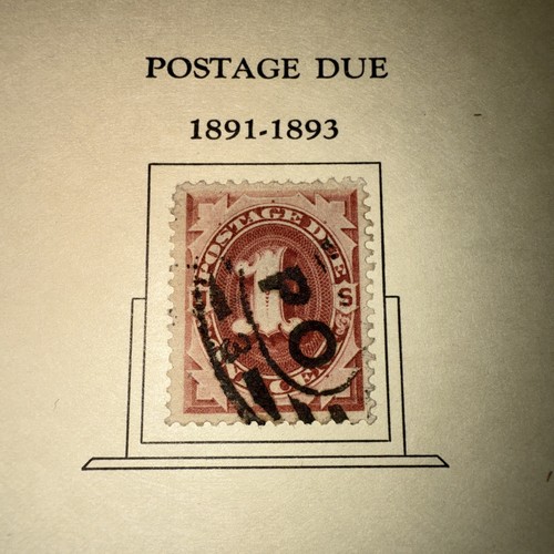 USA 1891-1933 POSTAGE DUE PARCEL POST DUE STAMP SMALL COLLECTION RARE 1-50 CENT - Picture 9 of 23
