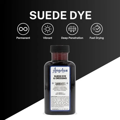 Angelus Suede Dye  with Applicator 3oz NEW