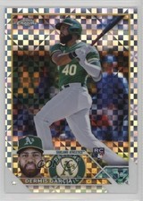 2023 Topps Chrome X-Fractor Dermis Garcia Dermis García #183 0zb7