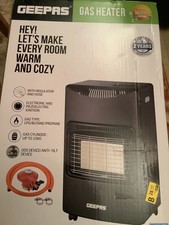 Brand new gas cylinder heater with regulator and hose, gas cylinder up to 15KG