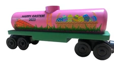 Wooden Whittle Shortline Railroad Easter 2023 Tank Train Car RETIRED