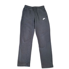 Nike Spellout Swoosh Faded Black Fleece Joggers Men  s S EUC