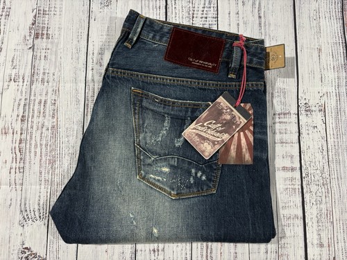 New Men’s Cult Of Individuality Jeans Sz 42 X 34 Rebel Straight Selvedge