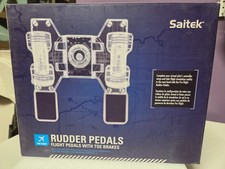 Saitek Pro Flight Rudder Pedals - Flying Simulation PC Flight Gaming Flight Sim