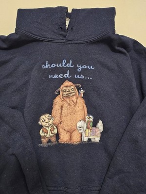Vintage Labyrinth Movie - Should You Need Us Pullover Hoodie XL