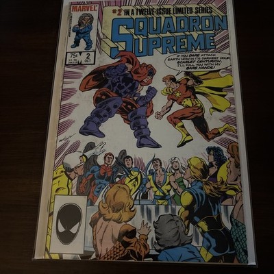 Squadron Supreme #2 (Marvel Comics October 1985) Fine-Vf-