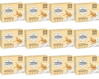 12 x Imperial Leather Haferflocken Peeling Stabseife je 120g.