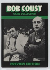 1992 Bob Cousy Card Collection Preview Edition Tom Heinsohn Red Auerbach HOF 0q3