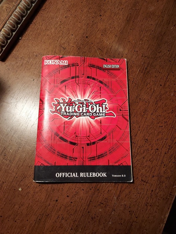 Yu-Gi-Oh! Trading Card Game - Official Rulebook - English - 1996 - USED