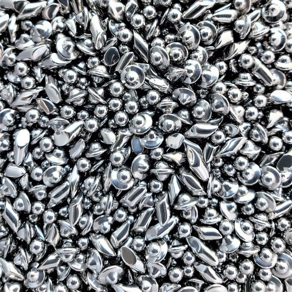 Jewelry Polishing Tumbler Media 1 lb Stainless Steel Mix Diagonals Balcones B... - Imagem 3 de 4