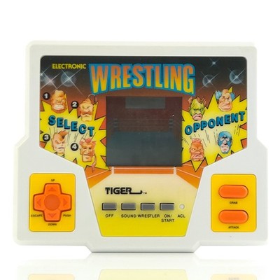 LCD Retro Handheld: Wrestling - (1988 Tiger Electronics)