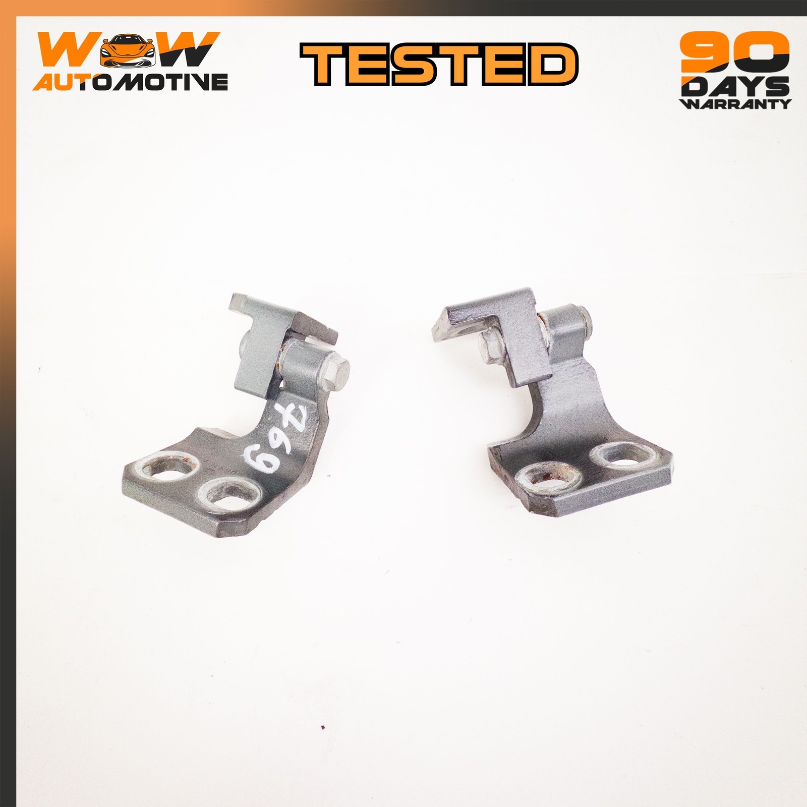 Maserati Quattroporte S Q4 2013-2019 Front Left Lower Door hinges Set