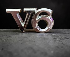 19751976 Buick Regal Century V6 Emblem 1250041 1.75 Oem Fender Badge