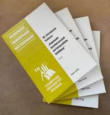 [ 4 Bde. ] VII. Internationale Konferenz ''Angewandte Sprachwissenschaft und fach