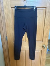 Zella Womens S Black High Rise Leggings EUC