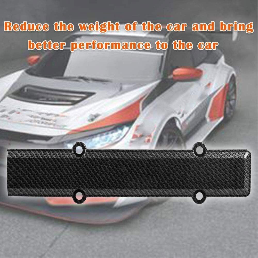 Carbon Fiber Look Valve Cover Spark Plug Insert For Honda VTEC B18 B16 B-Series