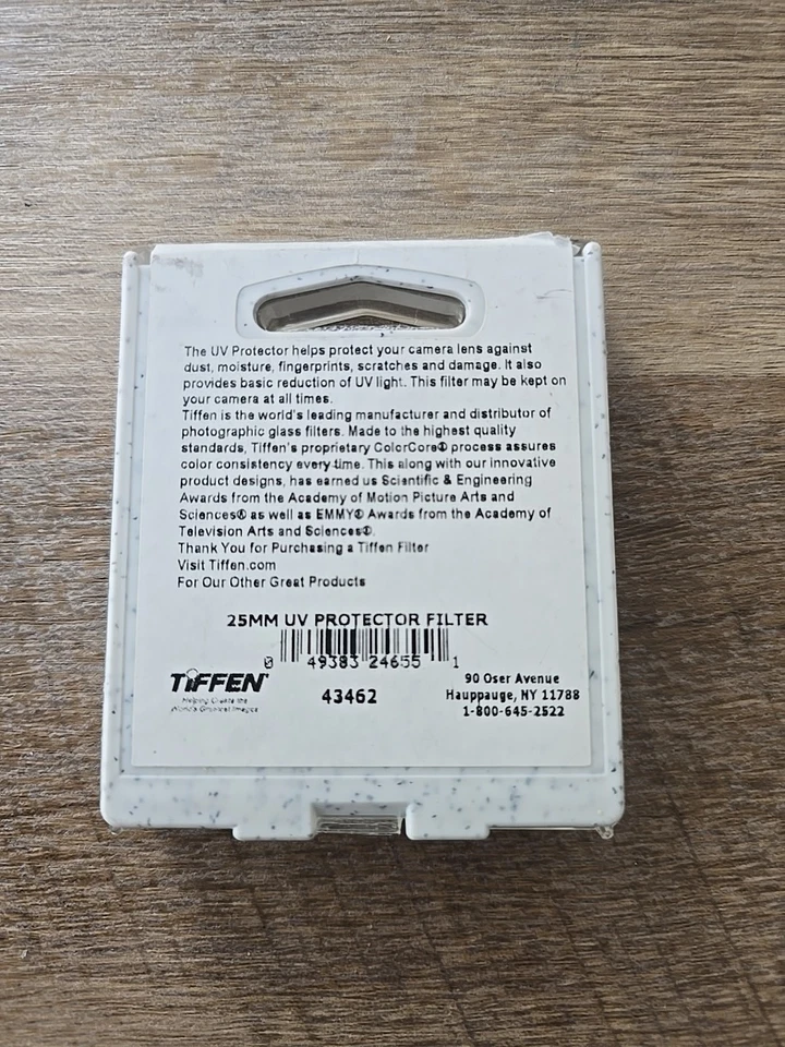 Tiffen (25UVP) 25 mm Filter - Image 3 of 3