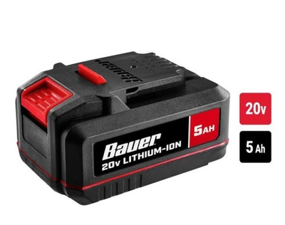 #ad Bauer 20V 5Ah Lithium Ion Rechargeable Battery Pack Black Tested Works $30.00