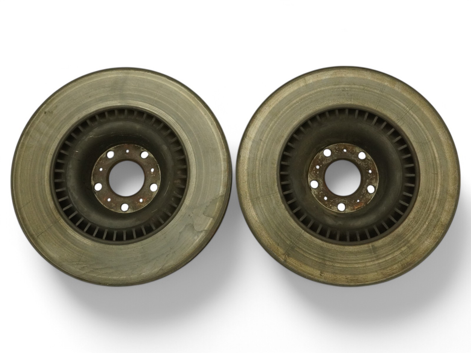 03-18 Bentley Continental Gt 6.0L Rotor Brake Disc Front Left Right Set Of 2 OEM