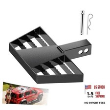 Tow Hitch Step for 2 Inch Receiver, Rear Bumper 450LBS/15.9" Length Right Angle