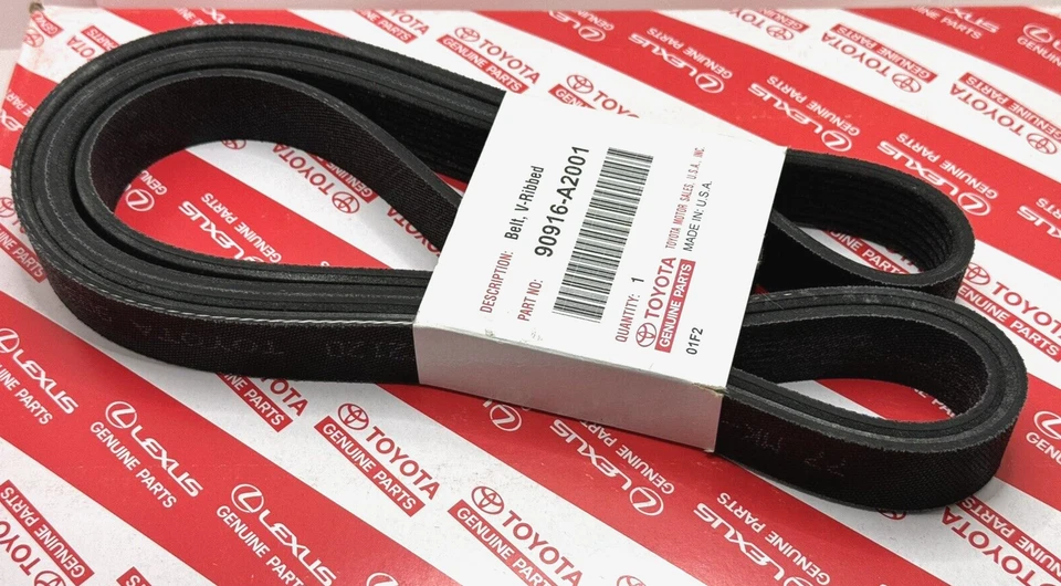 2005-2015 Toyota Tacoma V6 4.0L Serpentine Belt GENUINE OEM PART - Image 3 of 4