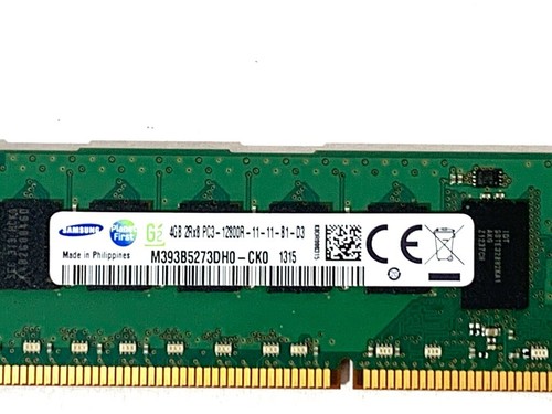 4GB Samsung M393B5273DH0-CK0 2Rx8 PC3-12800R DDR3 1600 MHz REG ECC Server RAM - Picture 5 of 5