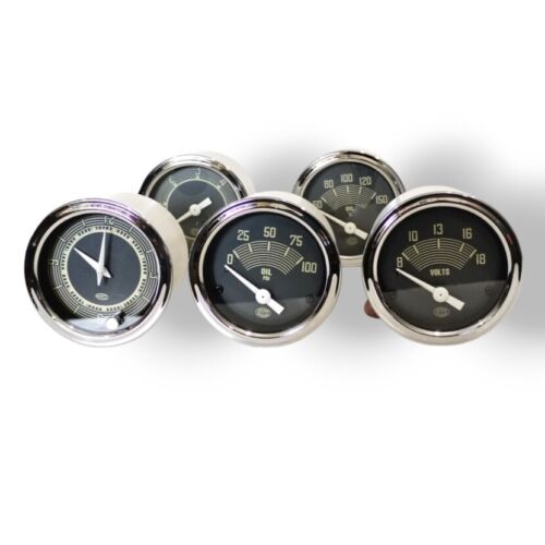 Oil Pressure Gauge 52mm 12v includes sender for VW Beetle Splitscreen Bay AAC313 - Picture 4 of 6