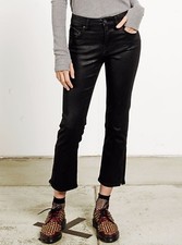 NWT WOMENS VOLCOM 1991 STRAIGHT ZIP JEANS 70 5 stealth slim straight fit