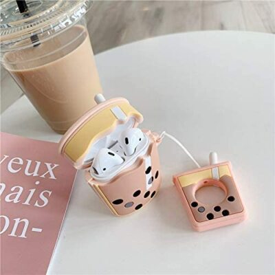 Airpods Silicone Cute Cover Case Compatible for Apple Airpods 1&2