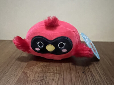 Squishmallows 5  Cazlan Stackable Red New Nwt Bird KellyToy Plush Cardinal