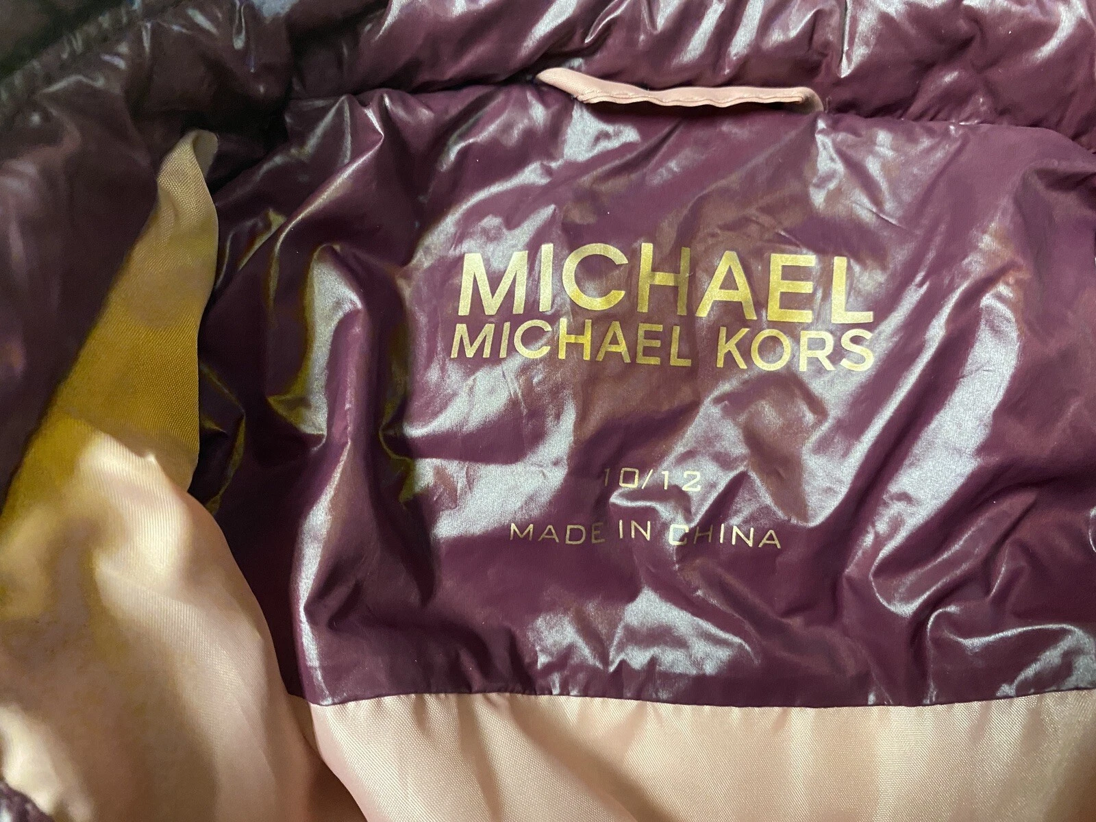 Giacca invernale ragazza Michael Kors taglia 10 12 10T