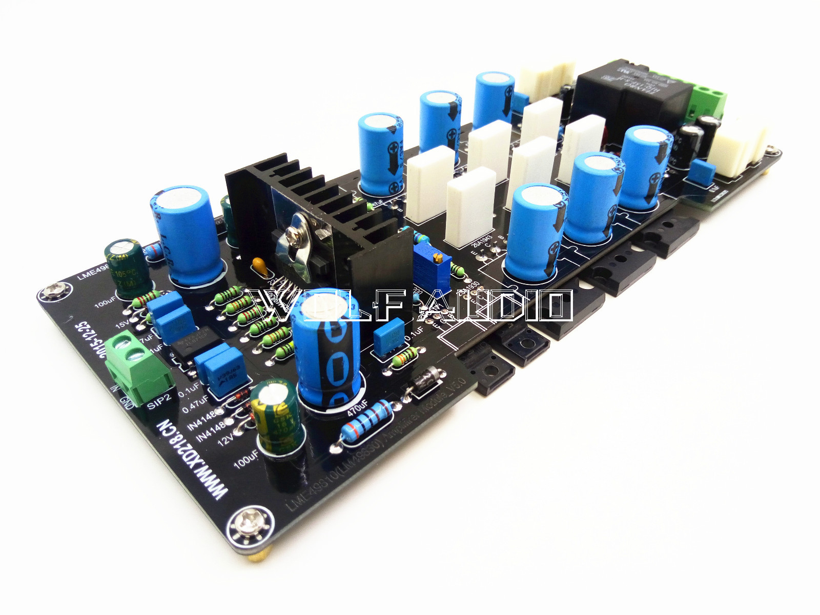 Assembled LME49810 high-fidelity DC servo mono amplifier board 300W | eBay