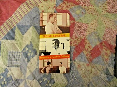 1969-70 USC TROJANS BASKETBALL MEDIA GUIDE Yearbook PAUL WESTPHAL 1970  Program