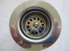 Flo Rite Stainless Steel Junior Duo Basket Strainer Drain Assembly Bar Sink  B24