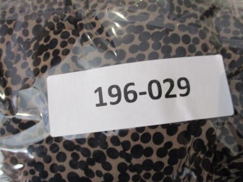 Piper womens a-line dress black brown print 12 long sleeve sheer - Picture 12 of 12